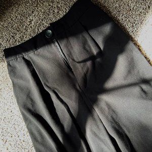 Super high rise, wide leg trousers